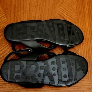 Prada crossover sandals 39